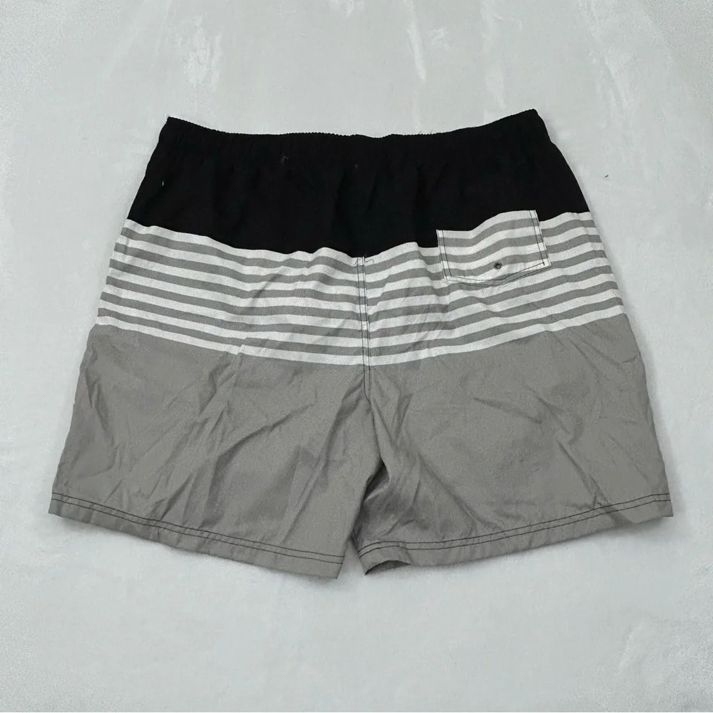 U.S. Polo Assn Black Gray Cargo Board Shorts Swim Wear Trunks Beach Big Men 3XL